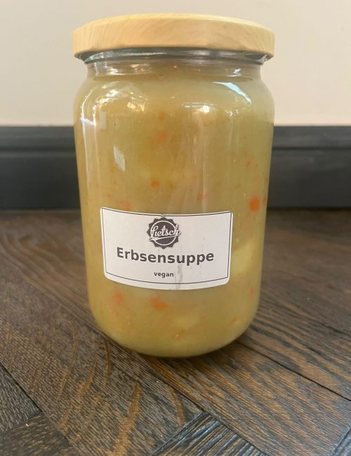 Erbsensuppe vegan
