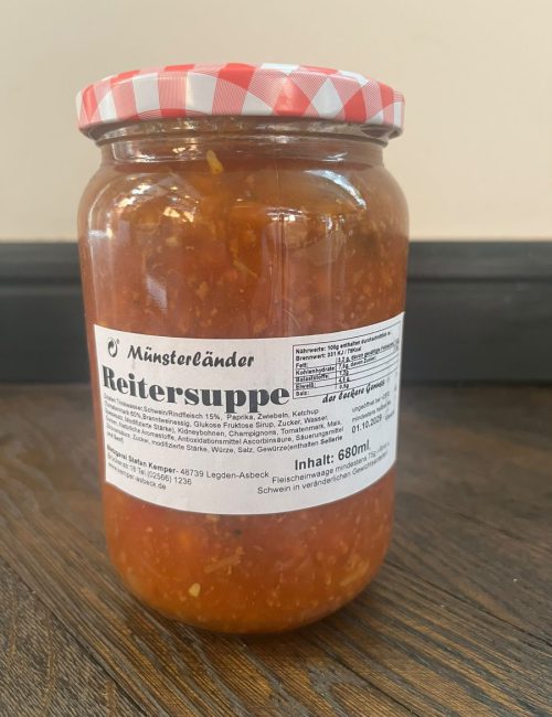 Münsterländer Reitersuppe